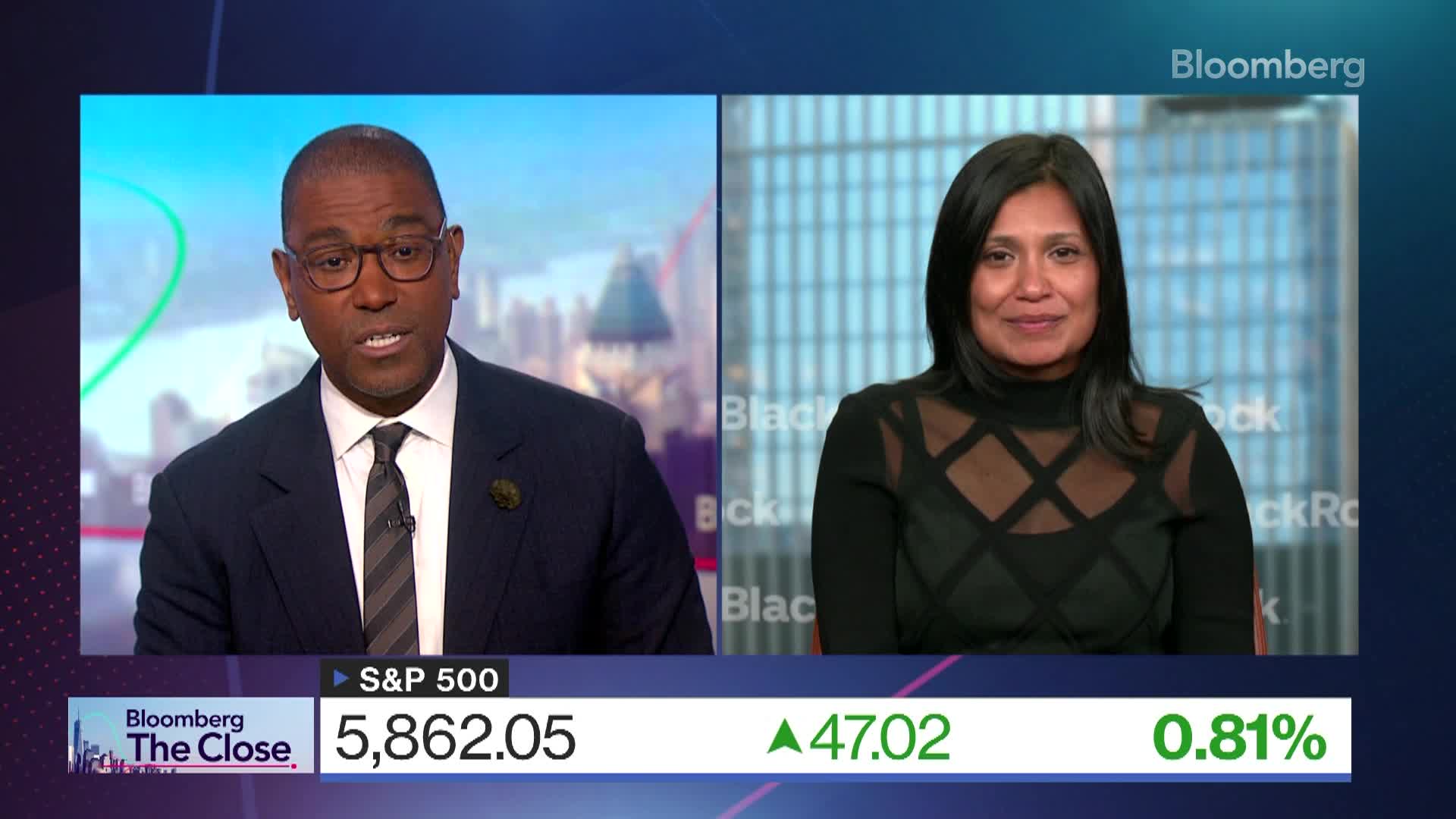 ブラックロックのチョードゥリ氏は大型株バリュー株を推奨しています